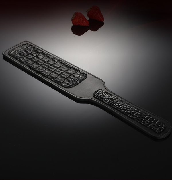 Alternative erotic crocodile whip props