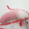 Pink gradient fox tail butt plug tail（40cm）