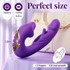 Multi-mode female erotic vibrating masturbation stick