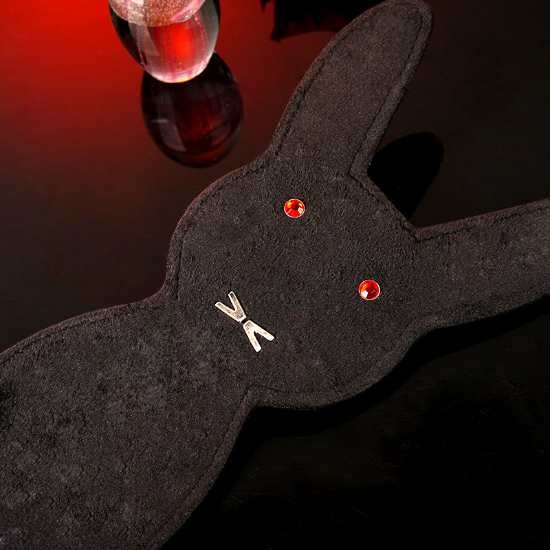 Rabbit ears erotic training whip