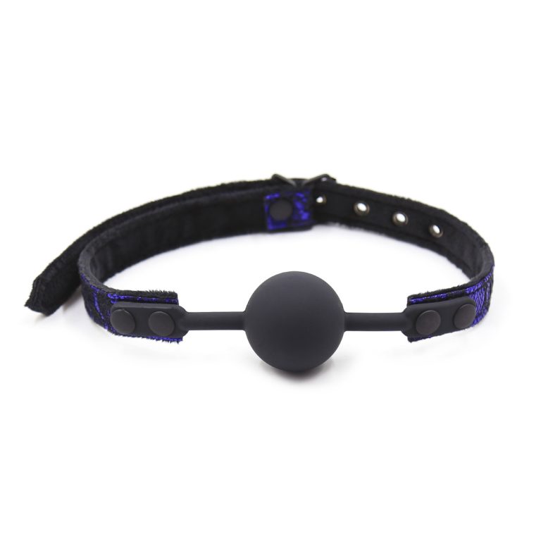 Classic fabric sex silicone ball gag - Image 10