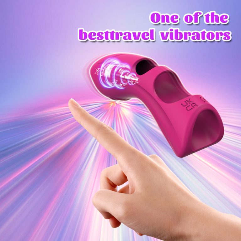 Mini finger wearable G-spot erotic masturbation vibrator