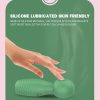 Mini erotic vibrating AV massage stick