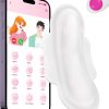 The shape of the imitation sanitary napkin can be controlled by the app and the vibrating egg can be worn when going out