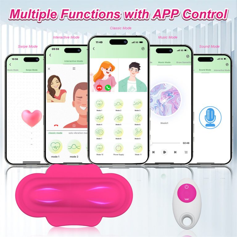 The shape of the imitation sanitary napkin can be controlled by the app and the vibrating egg can be worn when going out - Image 11