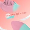 App-controlled mini two-color female wearable vibrator adult outdoor masturbator