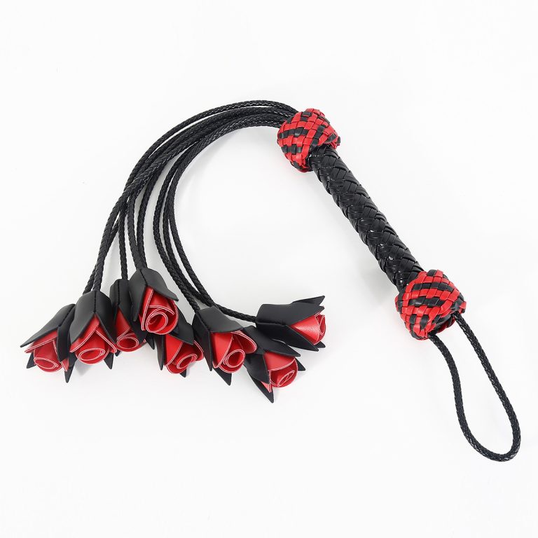 Adult sex rose training whip