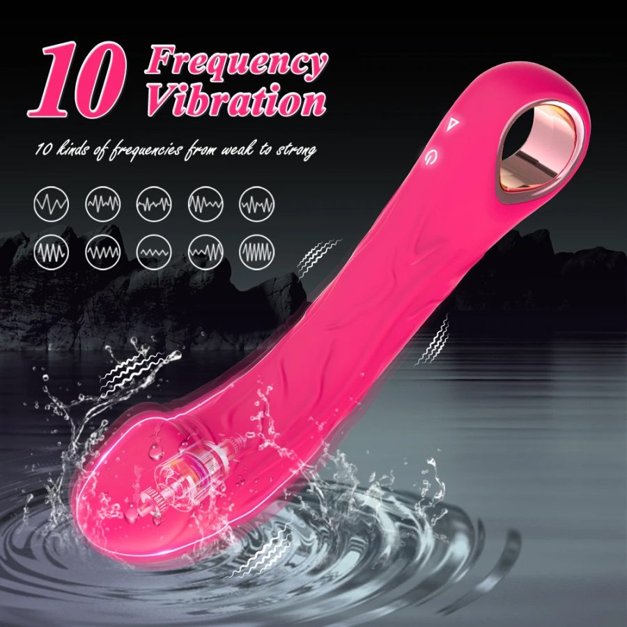 Female 10-frequency simulated glans masturbation vibration sex toy