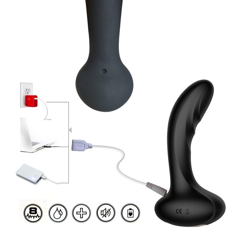 Prostate orgasm vibrating anal plug toy