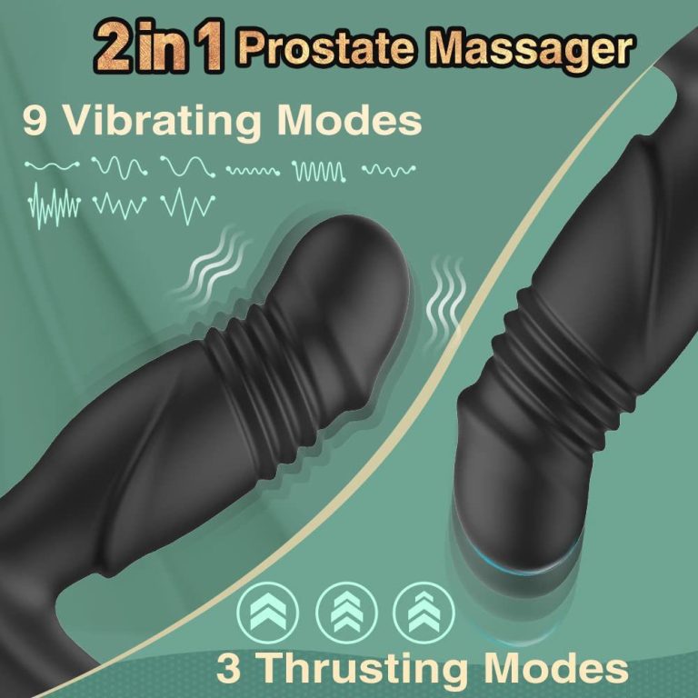 App-controlled, unisex simulated penis telescopic vibration masturbation anal plug toy
