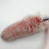 Blood red temptation fox tail butt plug tail (30cm)