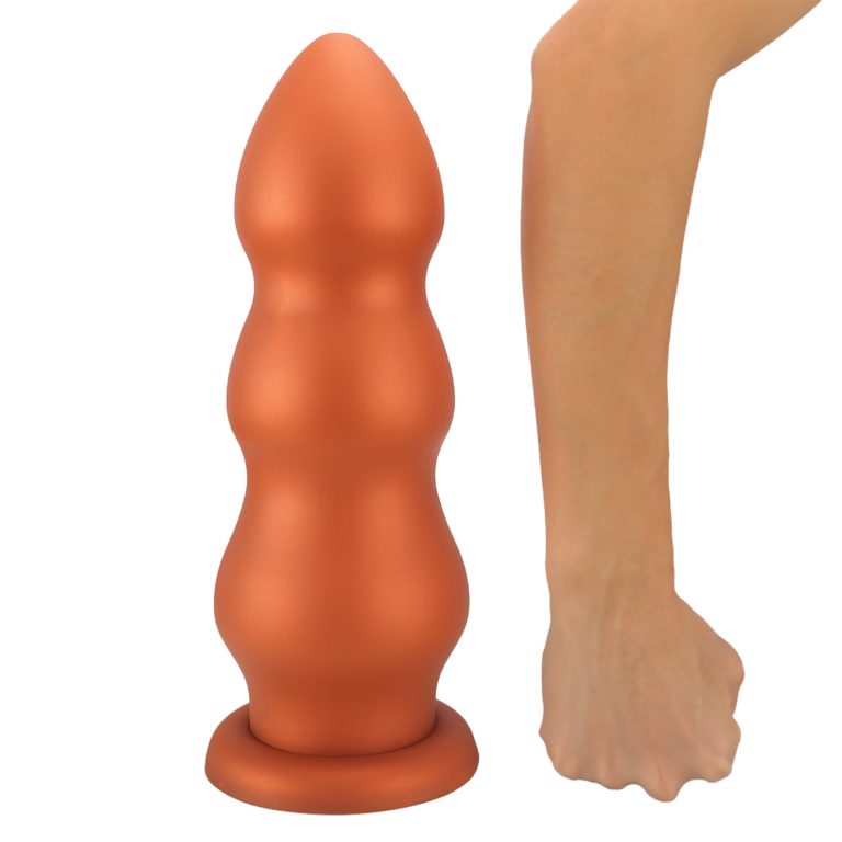 Extra large, extra long, extra thick expansion anal plug toy for hardcore gamers