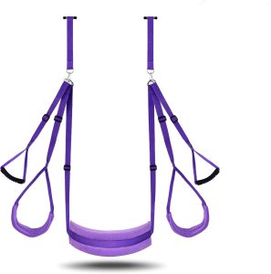 Purple Erotic Swing: Adult Sensory Training & Play