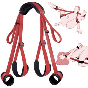 SM alternative sex leg and hand restraints for men and women