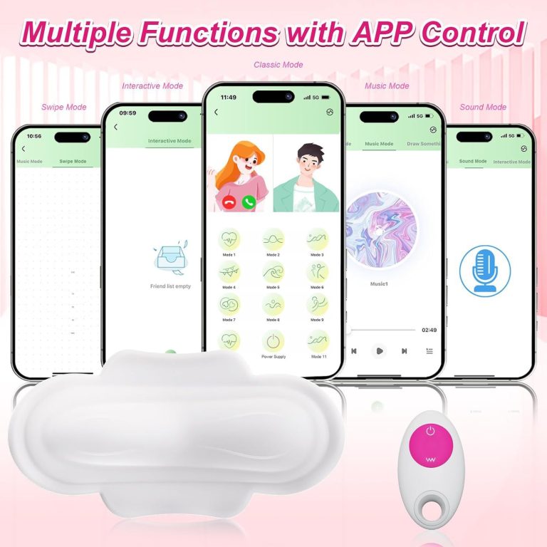The shape of the imitation sanitary napkin can be controlled by the app and the vibrating egg can be worn when going out - Image 7