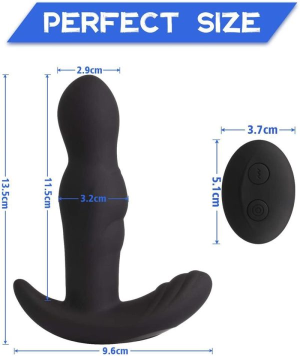 Unisex vibrating masturbation egg and anal plug massage stick - Image 7