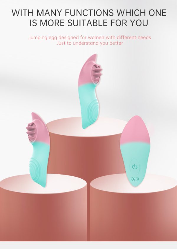 App-controlled mini two-color female wearable vibrator adult outdoor masturbator - Image 8