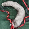 Silver gradient temptation fox tail butt plug tail (30cm)