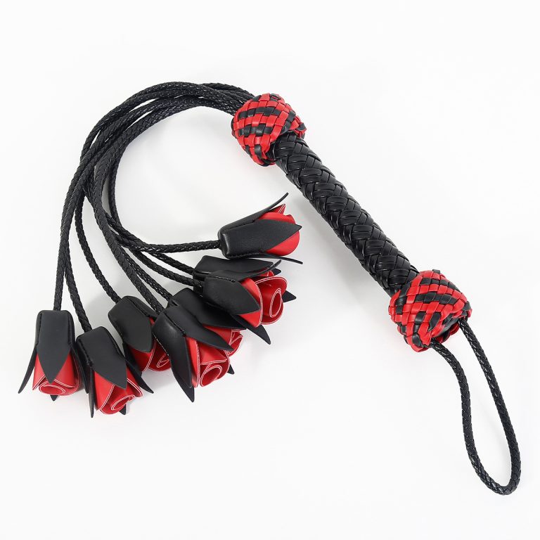Adult sex rose training whip