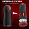 Sucking and rotating male sex masturbator