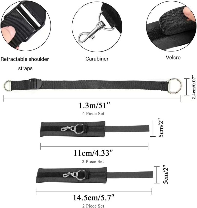 SM men and women use alternative sex simple fixed hand and foot binding straps - Image 8