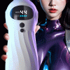 Men's silicone intelligent sucking vibration masturbation sperm extraction masturbator