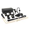 BDSM alternative fun storage PU leather material bow bondage training set (10 pieces)