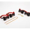 BDSM alternative fun storage PU leather material bow bondage training set (10 pieces)