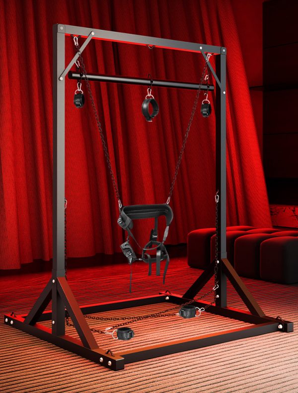 Large bondage suspension sex training hanging door rack