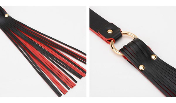 BDSM alternative fun storage PU leather material bow bondage training set (10 pieces)