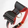 BDSM alternative fun storage PU leather material bow bondage training set (10 pieces)