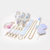 BDSM alternative fun colorful PU leather material bondage traction training set (13 pieces)