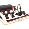 BDSM alternative fun storage PU leather material bow bondage training set (10 pieces)