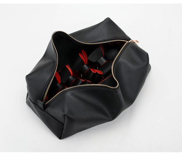 BDSM alternative fun storage PU leather material bow bondage training set (10 pieces)