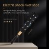 Adult sex electric shock leather spanking training stick female slave punishment torture instrument