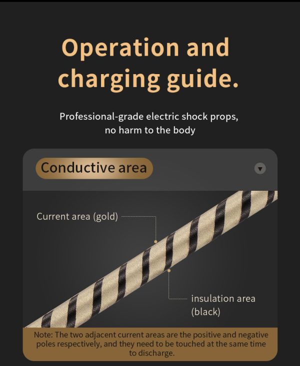 Adult sex electric shock leather spanking training stick female slave punishment torture instrument - Image 19
