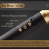 Adult sex electric shock leather spanking training stick female slave punishment torture instrument