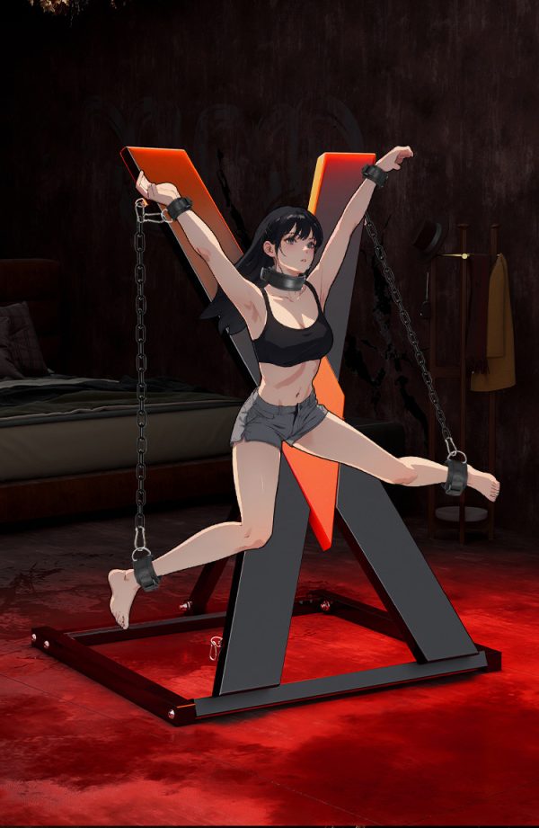 Sex classroom adult sex X-shaped flirting props stand
