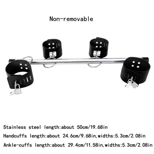 Stainless steel leggings props suitable for adult sex games