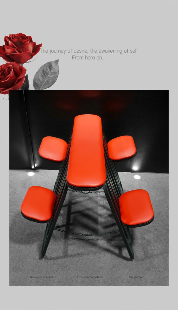 BDSM professional sex training room torture instrument style adult sex split leg fun chair