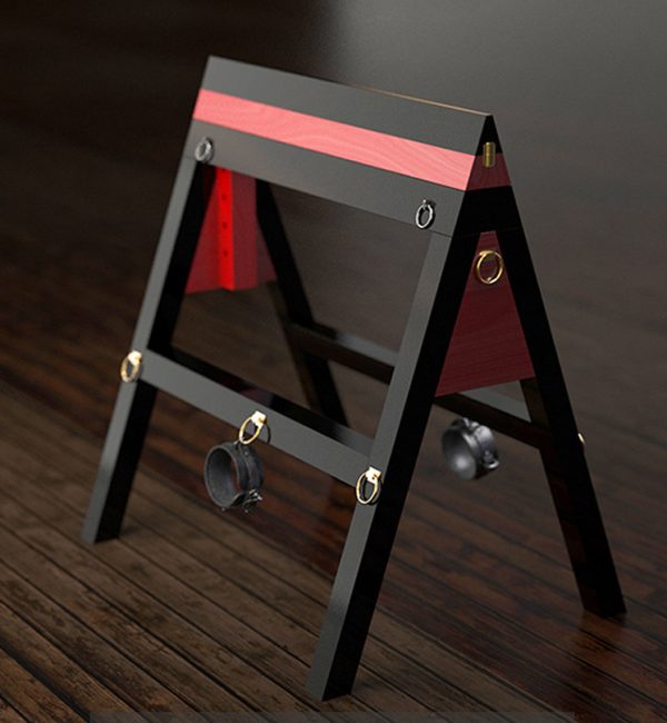 BDSM triangular horse sex punishment fun game training props for men and women - Image 4