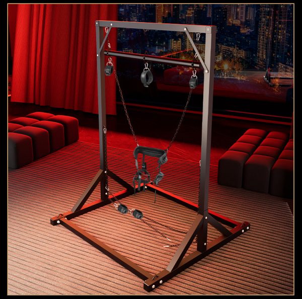 Large bondage suspension sex training hanging door rack