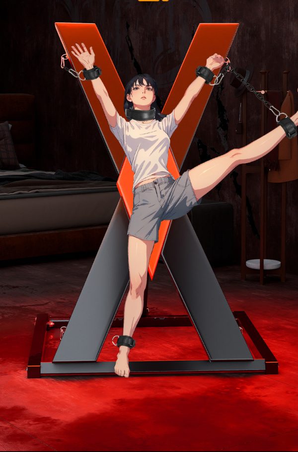 Sex classroom adult sex X-shaped flirting props stand - Image 10