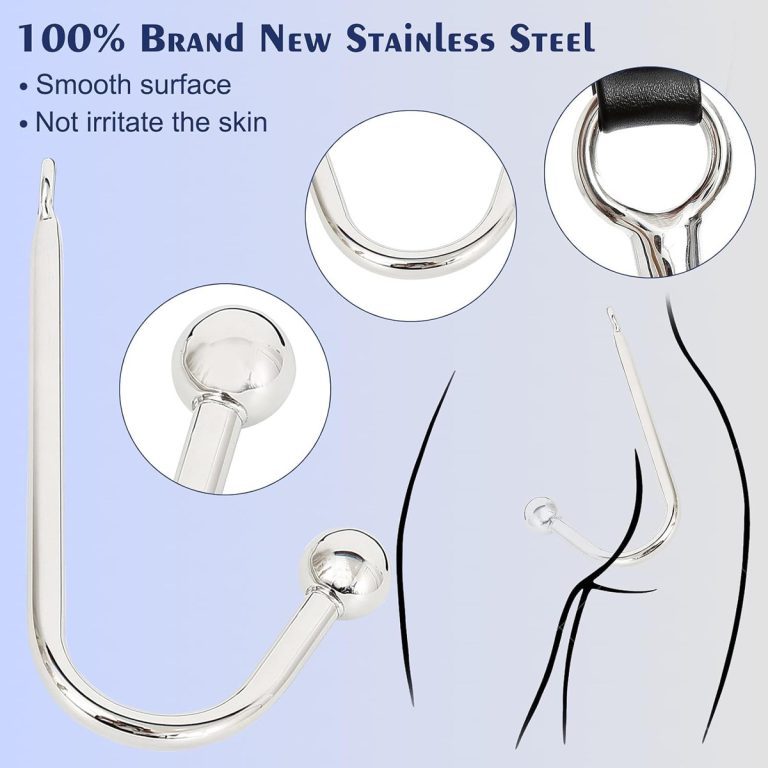 Adult hand and foot cuffs plus anal hook all-in-one wearable restraint traction sex toy - Image 5