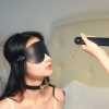 High-end adult SM training torture tool fun first layer leather bondage set (9 pieces)