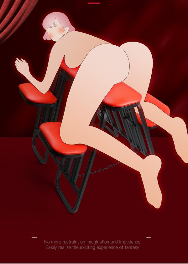 BDSM professional sex training room torture instrument style adult sex split leg fun chair