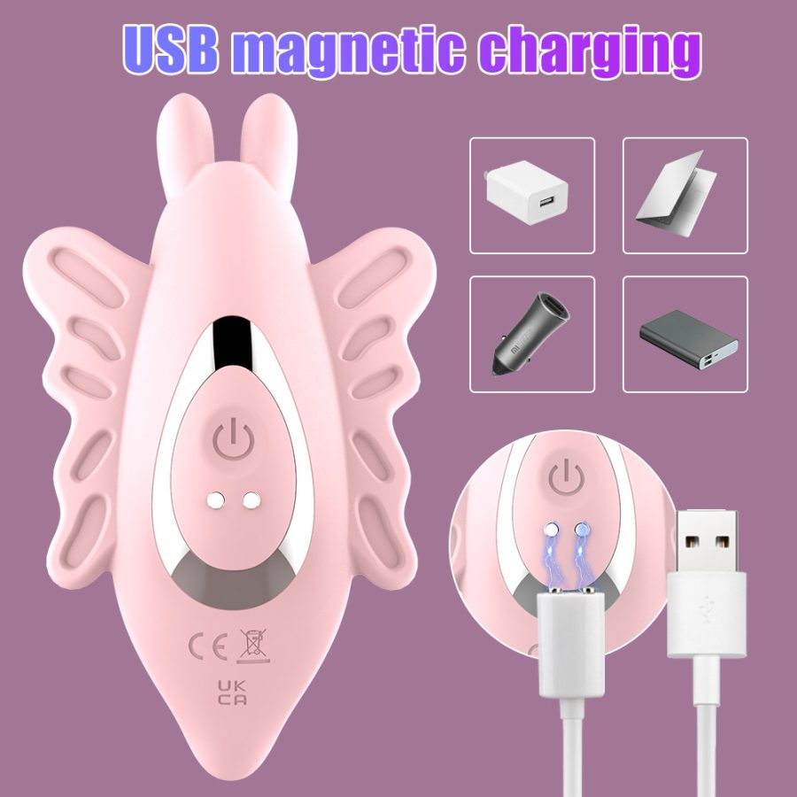 Women's wearable peristaltic adult remote control erotic masturbation device for outdoor use