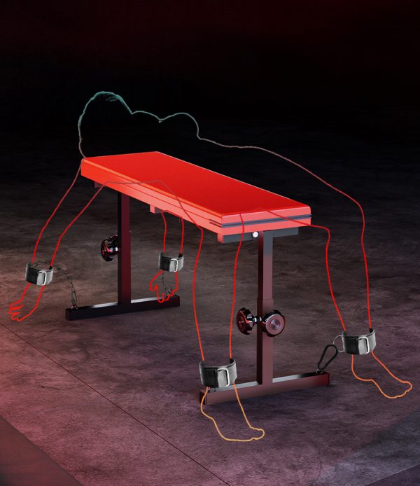 Sex classroom auxiliary sex flirting wooden horse stool - Image 7
