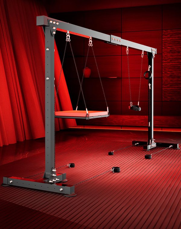 Sex classroom: double fun training bondage door frame - Image 5