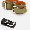 sm alternative fun serial PU leather female slave bondage handcuffs